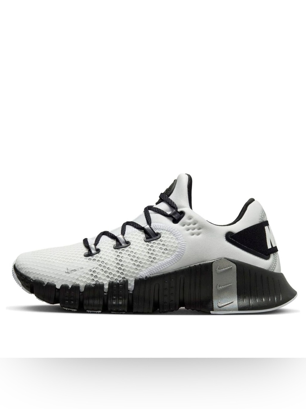 NIKE FREE METCON 4 PREMIUM TRAINING SHOES WOMEN’S SIZE 8 WHITE BLACK DQ4678-100